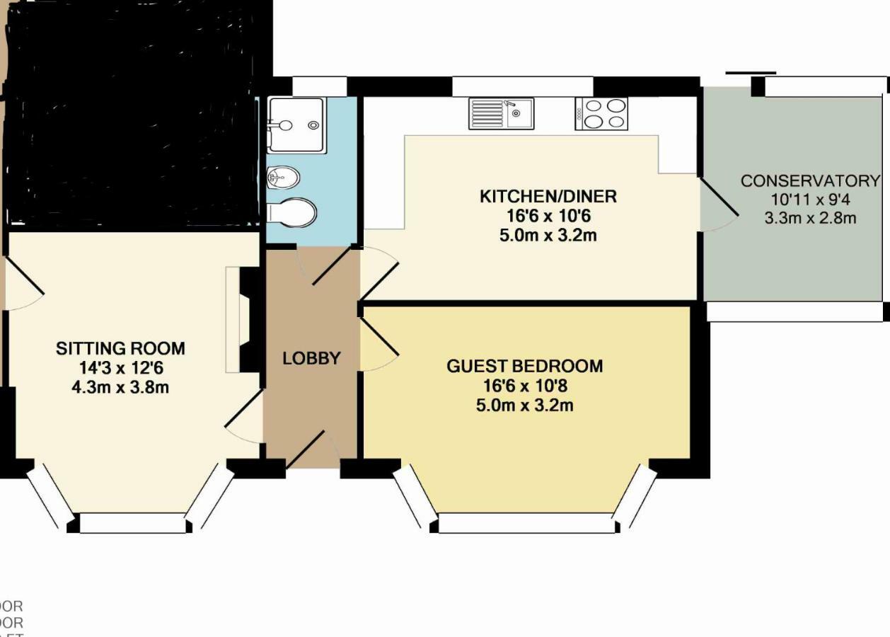 Fernbank Suite 谢菲尔德 外观 照片